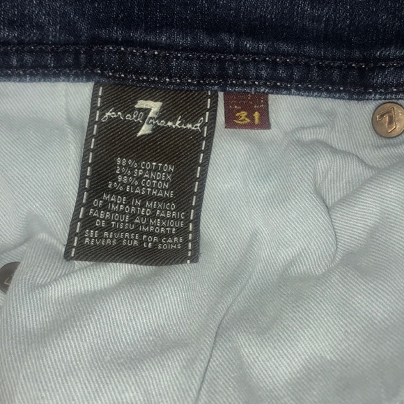 |7 for all Mankind| Blue Flynt Jeans - Size 31 - Picture 8 of 8